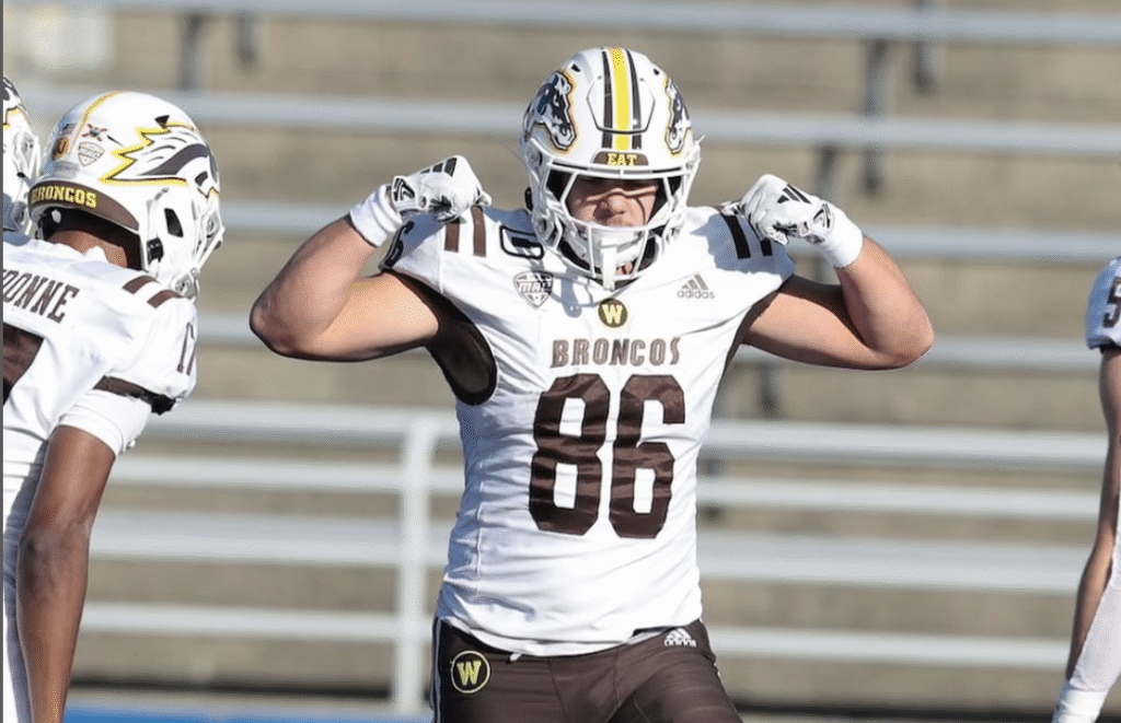 Meet Blake Bosma, a top TE prospect for the 2026 NFL Draft, known for reliability and strong blocking skills.